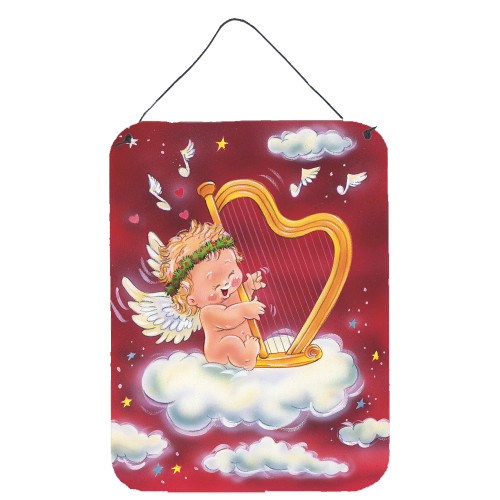 Angels with Harp Valentine's Wall or Door Hanging Prints AAH7273DS1216