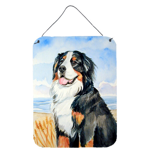 Bernese Mountain Dog Aluminium Metal Wall or Door Hanging Prints
