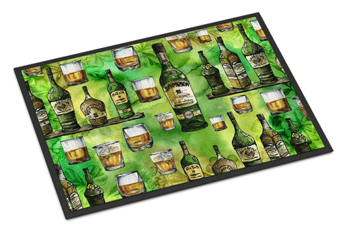Irish Whiskey Door Mat, Indoor Rug or Outdoor Welcome Mat 18x27 Doormat BB5757MAT