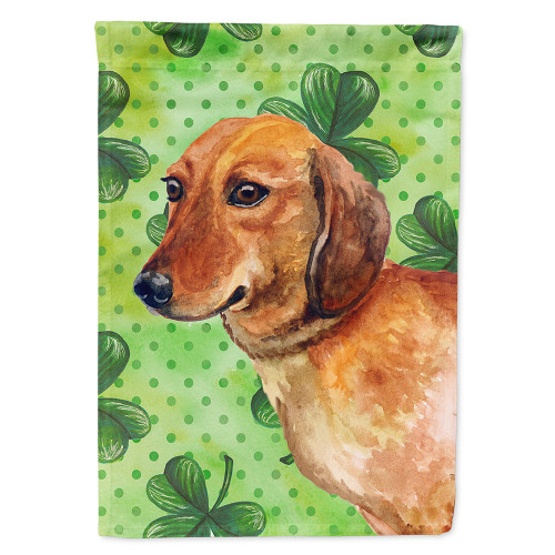Dachshund St Patrick's Flag Canvas House Size BB9826CHF