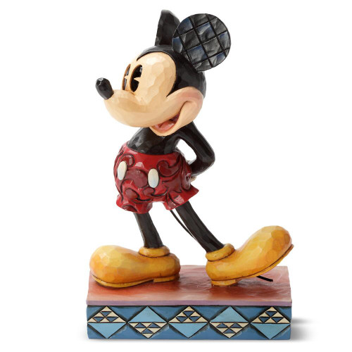 Jim Shore Disney Traditions Mickey Mouse Personality Pose Figurine 4032853