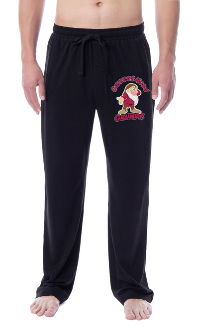 Disney Mens' Snow White And The Seven Dwarfs Grumpy Sleep Pajama Pants - 763059968164