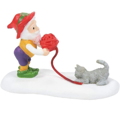 Department 56 North Pole Village Kitten Tested For Best Mittens Figurine 6007616