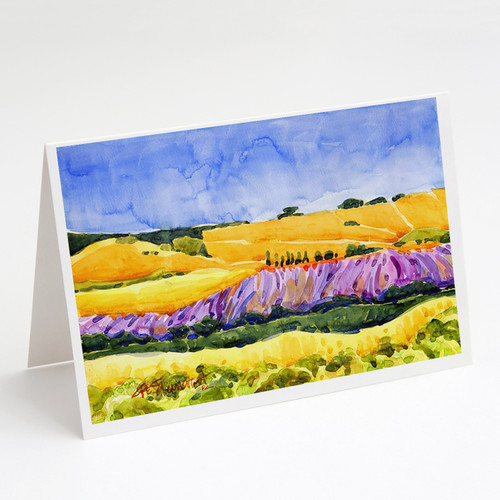 Landscape Greeting Cards and Envelopes Pack of 8 A7 Size 5x7 inch Blank Note Cards
