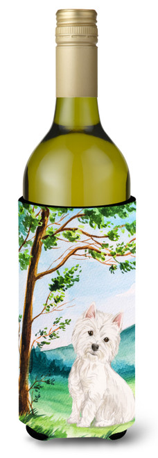 Under the Tree Westie Wine Bottle Beverage Insulator Hugger CK2000LITERK