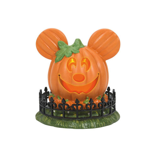 Department 56 Disney Village Mickey's Town Center Pumpkin Figurine 6007731