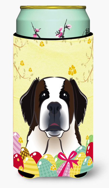 Saint Bernard Easter Egg Hunt Tall Boy beverage Insulator Hugger BB1928TBC