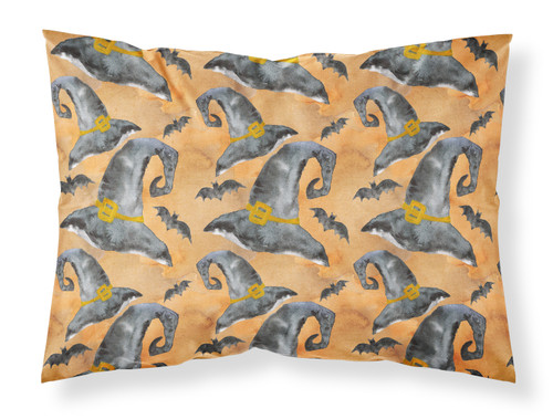Watecolor Halloween Witches Hat Fabric Standard Pillowcase BB7523PILLOWCASE
