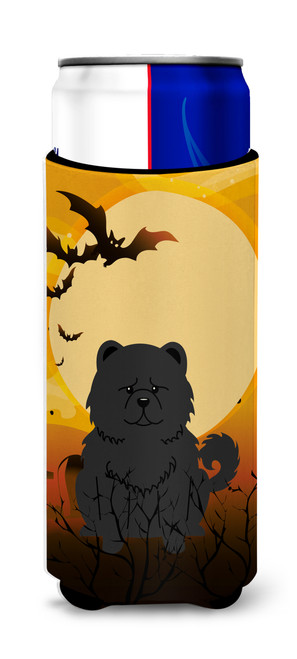 Halloween Chow Chow Black Michelob Ultra Hugger for slim cans BB4409MUK