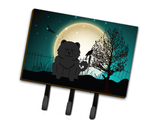 Halloween Scary Chow Chow Black Leash or Key Holder BB2333TH68