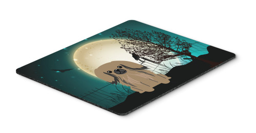 Halloween Scary Pekingnese Tan Mouse Pad, Hot Pad or Trivet BB2292MP