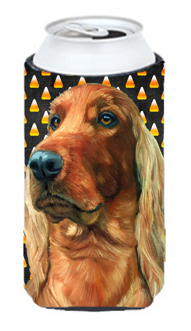 Irish Setter Candy Corn Halloween Tall Boy Beverage Insulator Hugger LH9548TBC