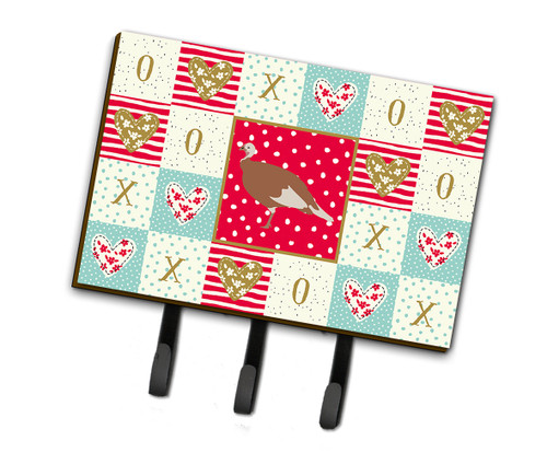 Jersey Buff Turkey Hen Love Leash or Key Holder CK5411TH68