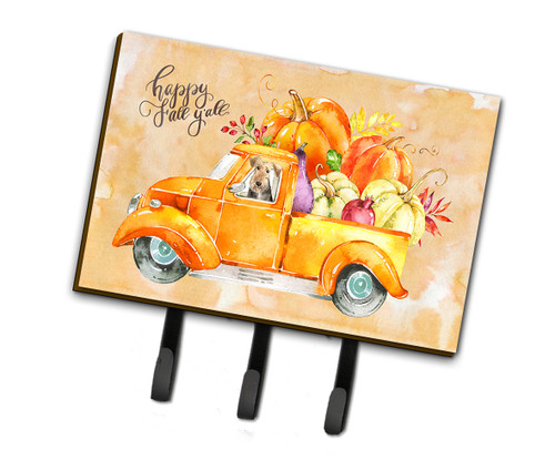 Fall Harvest Welsh Terrier Leash or Key Holder CK2639TH68