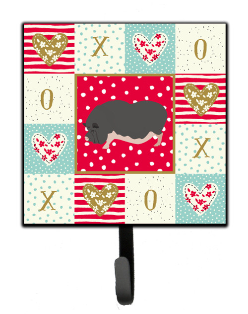 Vietnamese Pot-Bellied Pig Love Leash or Key Holder