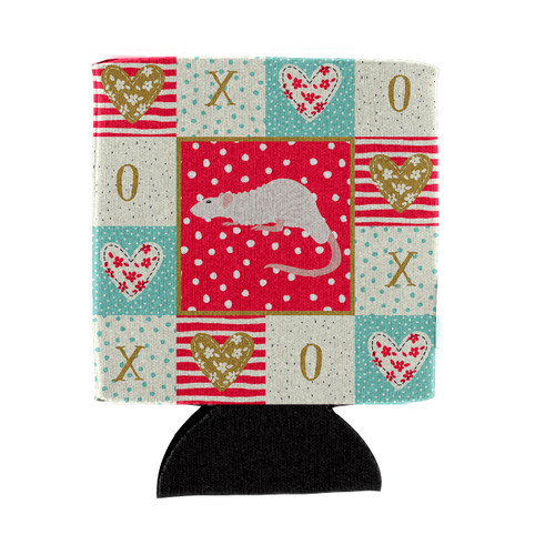 Dumbo Sphynx Rat Love Can or Bottle Hugger