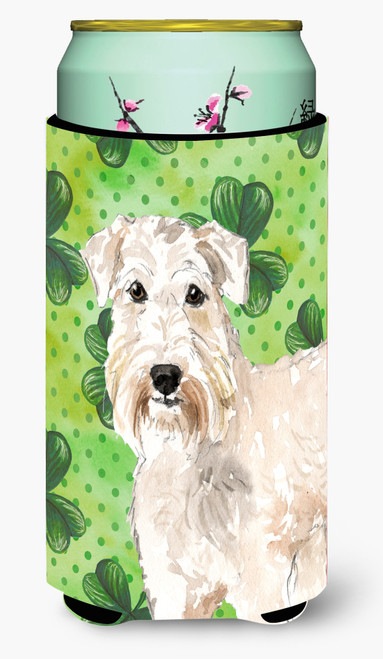 Shamrocks Wheaten Terrier Tall Boy Beverage Insulator Hugger CK1783TBC
