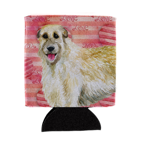 Irish Wolfhound Love Can or Bottle Hugger BB9757CC