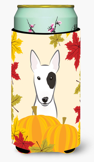 Bull Terrier Thanksgiving Tall Boy beverage Insulator Hugger BB2015TBC