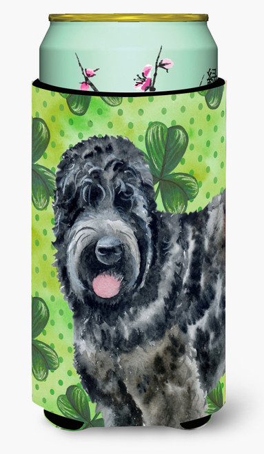 Black Russian Terrier St Patrick's Tall Boy Beverage Insulator Hugger BB9851TBC