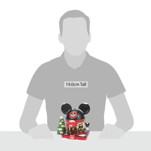 Department 56 Disney Village Mickey Mouse Ear Hat Shop Building 6007177