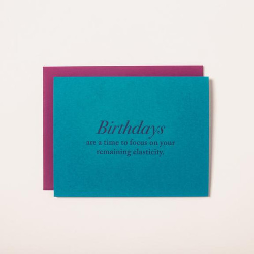 Birthday - Elasticity Card 