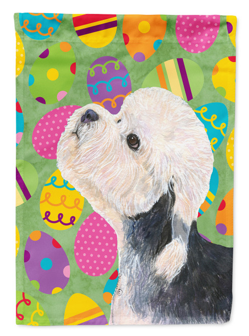 Caroline's Treasures SS4848-FLAG-PARENT Dandie Dinmont Terrier Easter Eggtravaganza Flag, , multicolor - SS4848CHF