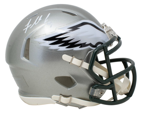 Fletcher Cox Signed Philadelphia Eagles Mini Speed Replica Flash Helmet BAS