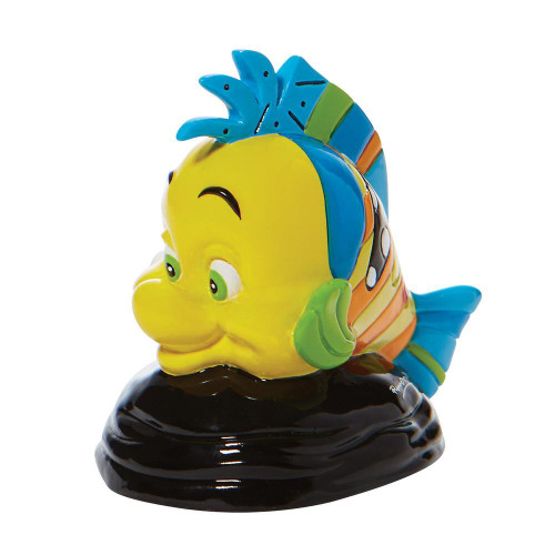 Romero Britto Disney Flounder Miniature Figurine 6009053