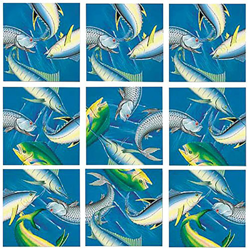 Scramble Squares Deep Sea Fish Puzzle