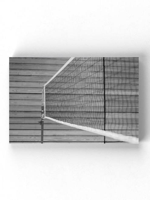 A Volleyball Net Wrapped Canvas -Image by Shutterstock