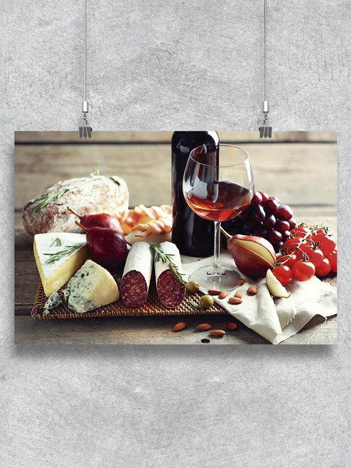 Traditional Italian Food Poster -Image by Shutterstock