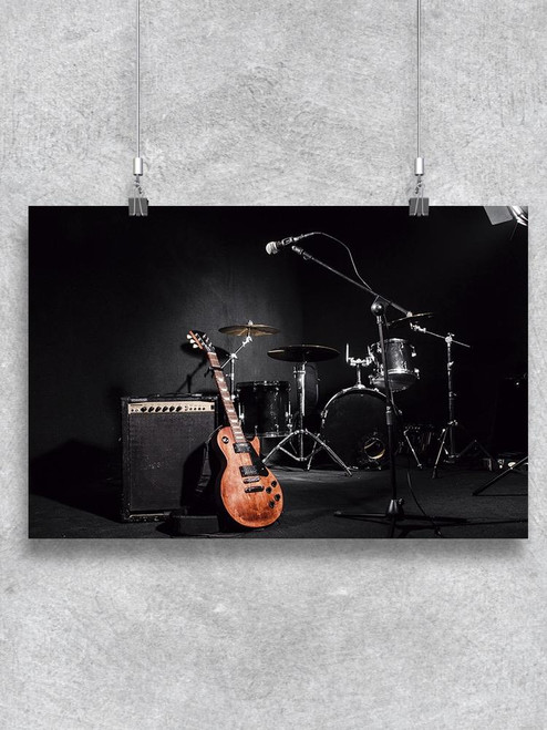 Set Of Musical Instruments Poster -Image by Shutterstock