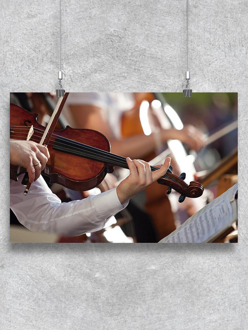 Orchestra Musicians Poster -Image by Shutterstock