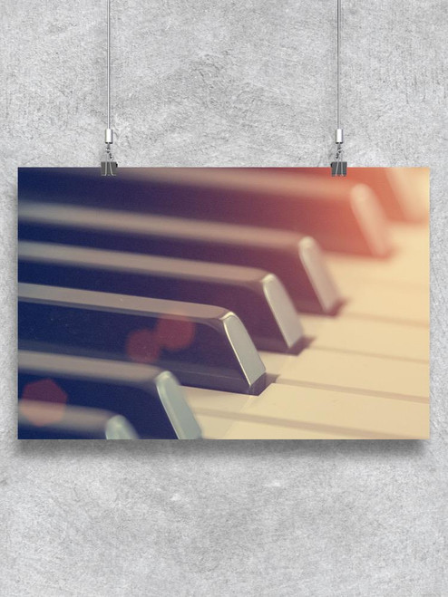 Piano Keys Poster -Image by Shutterstock