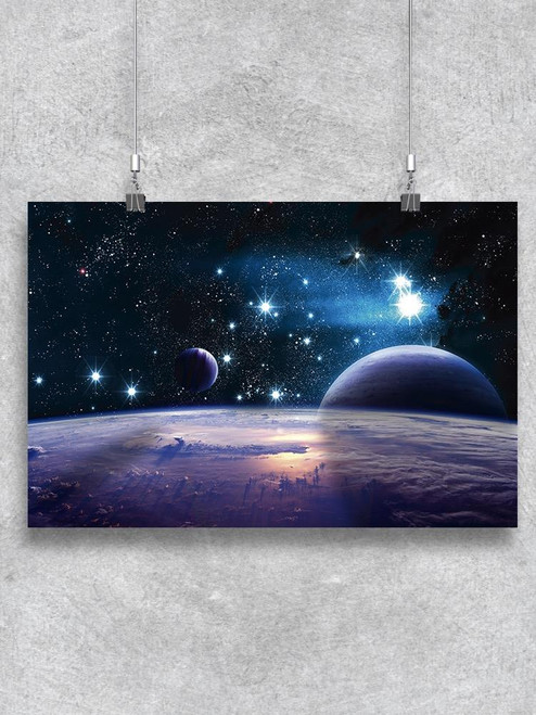 Planets In Space. Poster -Image by Shutterstock
