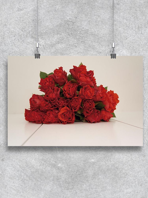 Red Roses Arrangement Poster -Image by Shutterstock