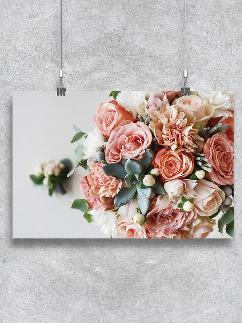 Wedding Flowers Bouquet Poster -Image by Shutterstock