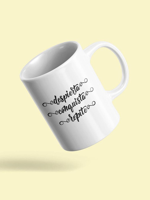 Wake Up, Conquer, Repeat Mug Unisex's -Image by Shutterstock