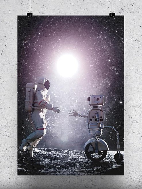 Artificial Intelligence. Poster -Image by Shutterstock