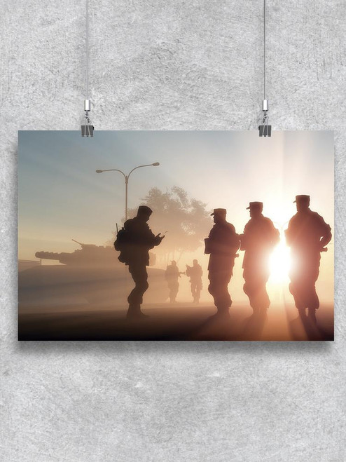 Soldier Group Poster -Image by Shutterstock