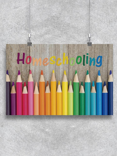 Home Schooling  Poster -Image by Shutterstock