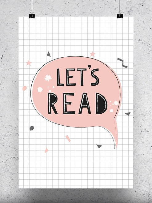 Let's Read Poster -Image by Shutterstock
