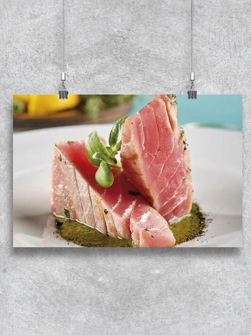 Fried Tuna Fillet Poster -Image by Shutterstock