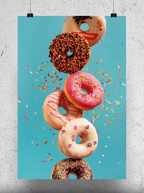 Doughnuts  Poster -Image by Shutterstock