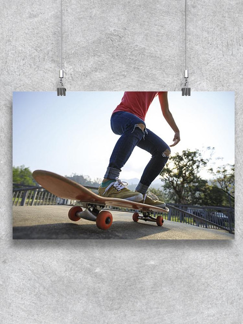 Skate Park Ramp Poster -Image by Shutterstock