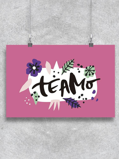 Te Amo. Poster -Image by Shutterstock
