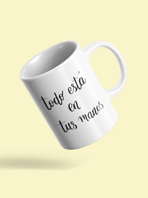 Everything Is In Your Hands. Mug Unisex's -Image by Shutterstock