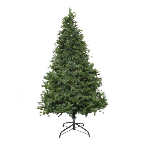 ALEKO CT9FT021 PE and PVC Artificial Indoor Christmas Holiday Tree - 9 Foot