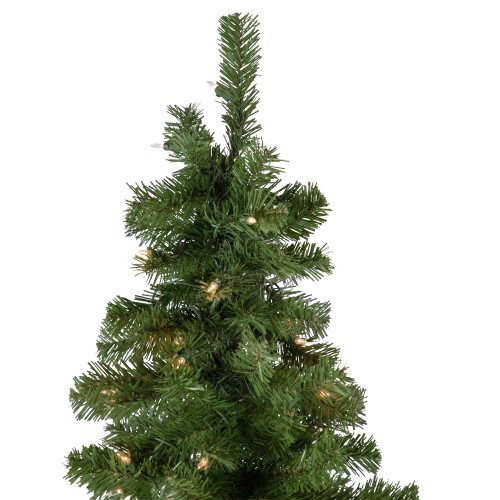 Northlight 6' Iridescent Spruce Pencil Pre-Lit Artificial Christmas Tree  with Clear Lights